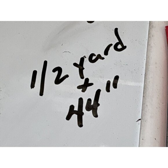 Kim Schaefer Andover Fabric Red/Yellow Geometric 1/2 yard 44" Cotton Quilting Se - Picture 4 of 5